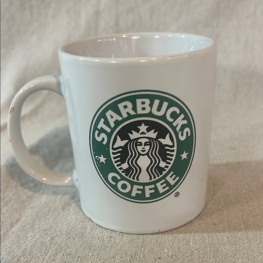 Starbucks Green and White Logo Mug